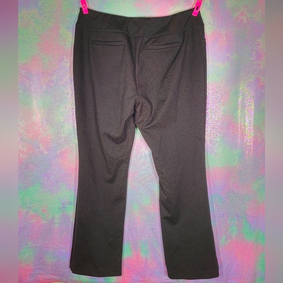 7th Avenue Design Studio New York & Co. Black Straight Leg Dress Pants Tall XL - Picture 5 of 8